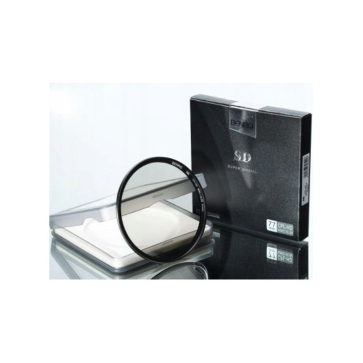 Filtru UV Benro SD ULCA/WMC, ultra-subtire 3 mm, 62 mm, rezistent la apa si zgarieturi