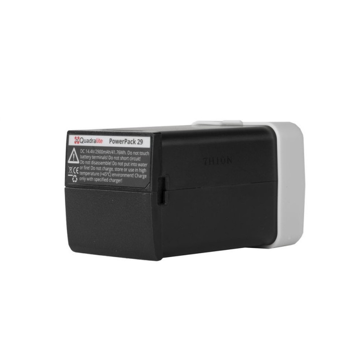 Quadralite Reporter PowerPack 29 akkumulátor, Li-ion, 2900mAh, 14.4V, Reporter 200 TTL és Reporter 200 Pro TTL lámpákhoz