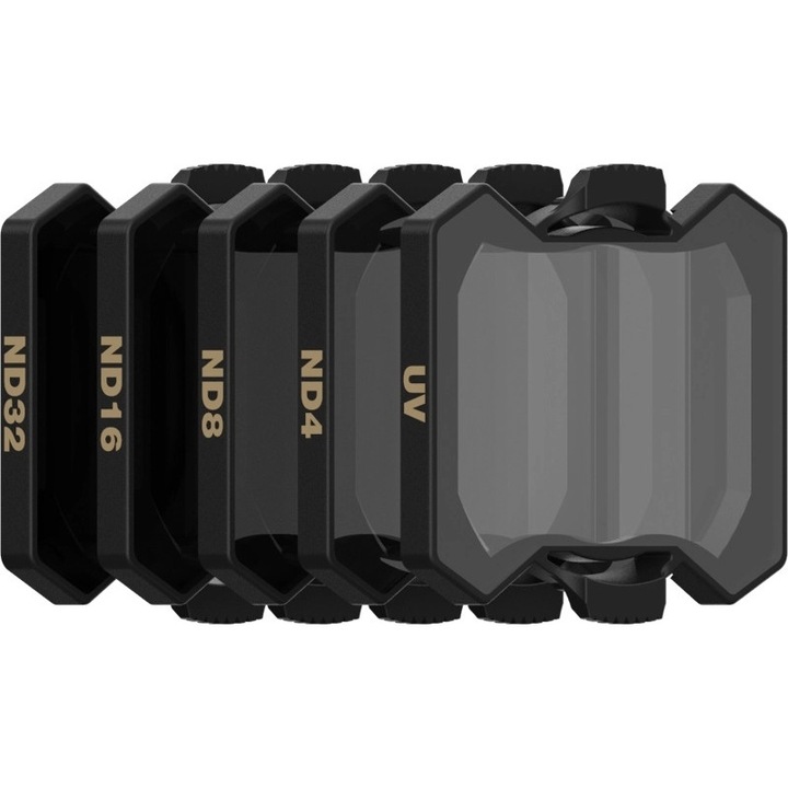 Set filtre PolarPro ND Shutter Collection UV, ND4, ND8, ND16, ND32 pentru Avata 2