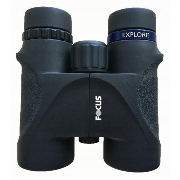 Бинокъл FOCUS Explore 10x42, 10x увеличение, зрително поле 101м, черен, 135x125мм