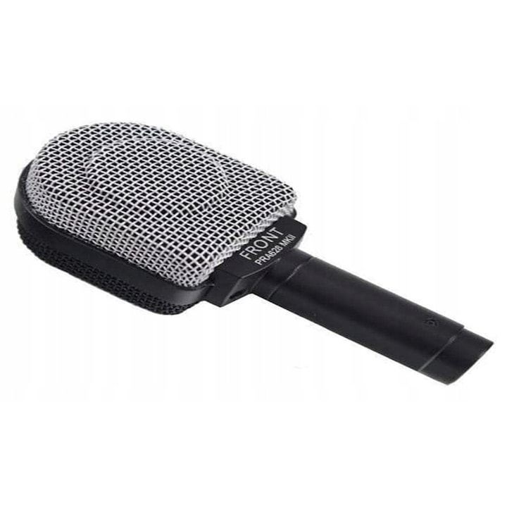 Microfon dinamic Superlux PRA628 MKII, supercardioid, 80Hz-16kHz, set cu suport si geanta