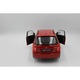 Skoda Fabia Combi II fém kisautó, Welly, piros, 1:24, precíz részletek, nyitható ajtók