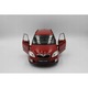 Skoda Fabia Combi II fém kisautó, Welly, piros, 1:24, precíz részletek, nyitható ajtók