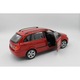 Skoda Fabia Combi II fém kisautó, Welly, piros, 1:24, precíz részletek, nyitható ajtók