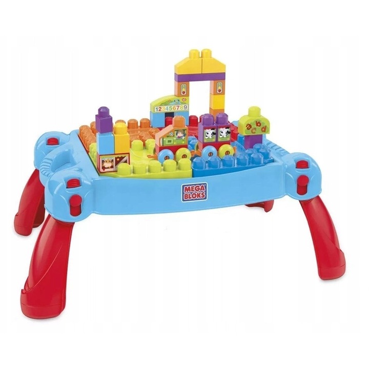 Конструктор Mega Bloks, 30 елемента, 1-5 години, 41x14x30см