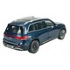 Solido Mercedes-Benz EQB X243 modellautó, 1:18, farmerkék, 25x13x10cm