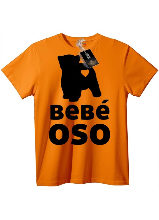 Póló, maci, Narancssárga