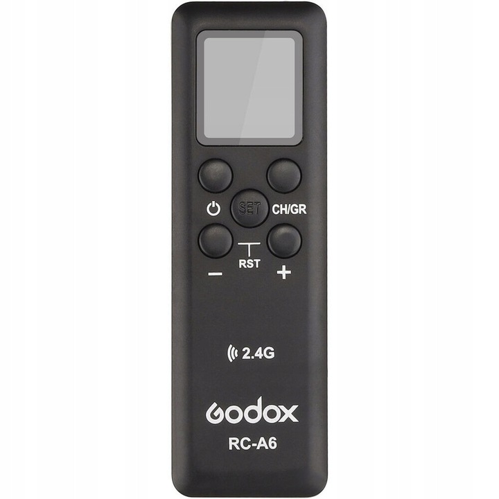 Telecomanda Godox RC-A6, 32 canale, 16 grupuri, 50m, negru, 12x3,8x1,4cm