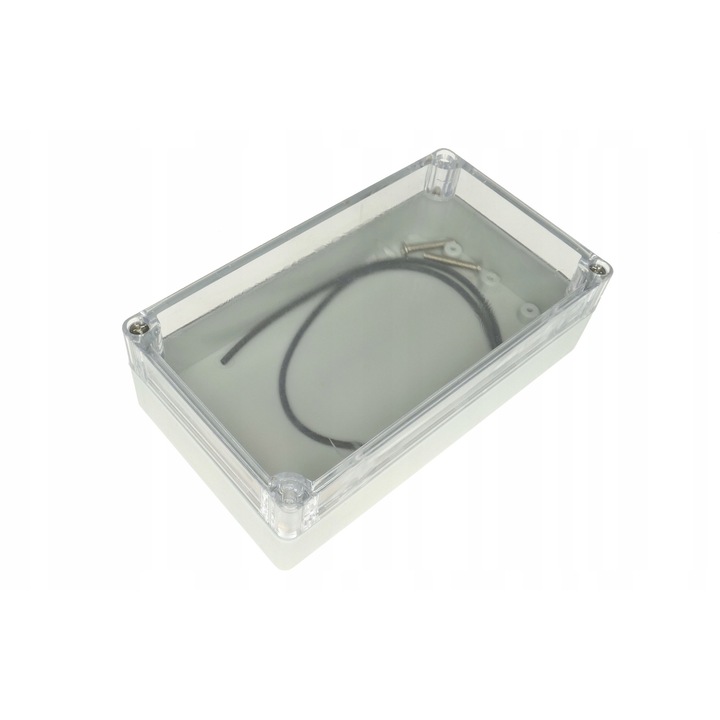 Carcasa ermetica Avmarket, 158x90x45mm, gri deschis