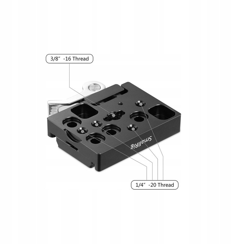 Set suport rapid Arca-Type, SmallRig, 3/8
