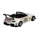 Honda S2000 Spoon 2024 fém modell, karácsonyi kiadás, 6,5cm, fehér
