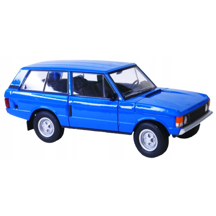 Welly Land Rover Classic Range Rover fém autómodell 1:24, nyitható ajtók, kék, 19cm