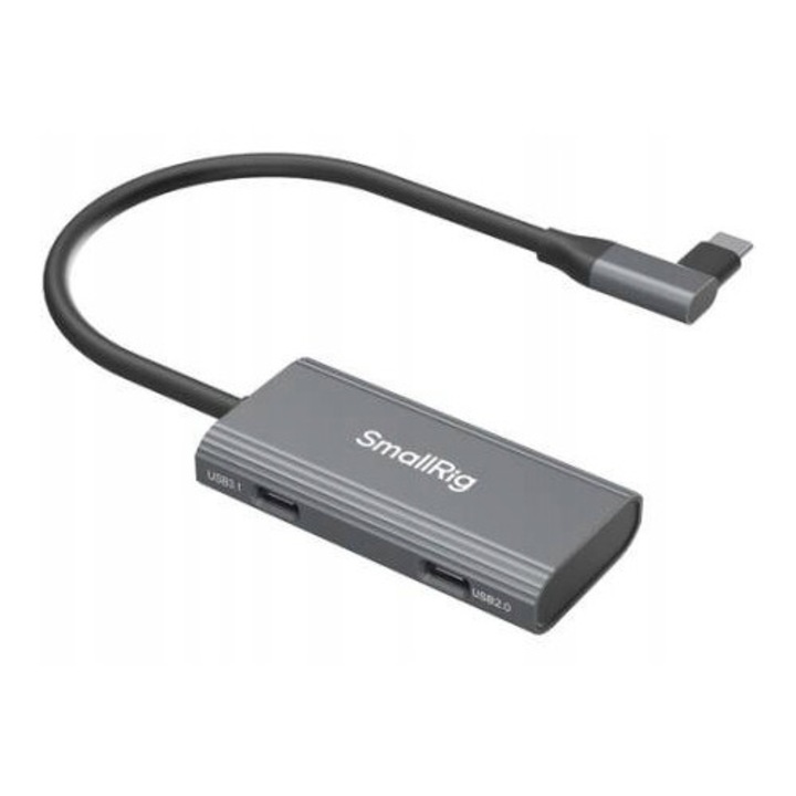 SmallRig USB-C 4 az 1-ben hub, 100W PD, 10 Gb/s adatátvitel, audio adapterrel