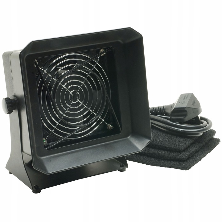 Extractor de vapori Xytronic 468ESD, set 3 dispozitive, filtru activ, 182x136x200mm