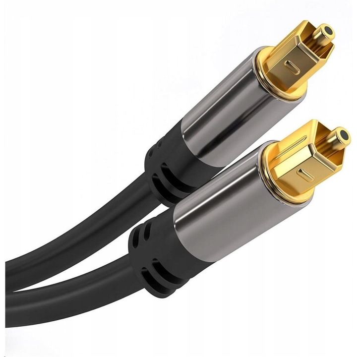 Cabluri optice TOSLINK 3m, 6mm, set de cabluri audio-video