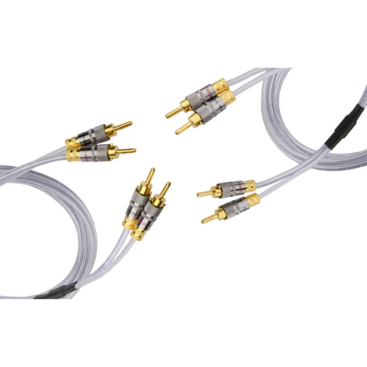 Аудио кабели In-Akustik, 2x3,5м, проводник от посребрена мед, устойчива изолация