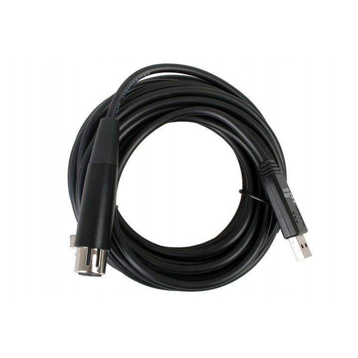 T.Bone USB audio kábel interfésszel, 5m, nagy jack, plug and play