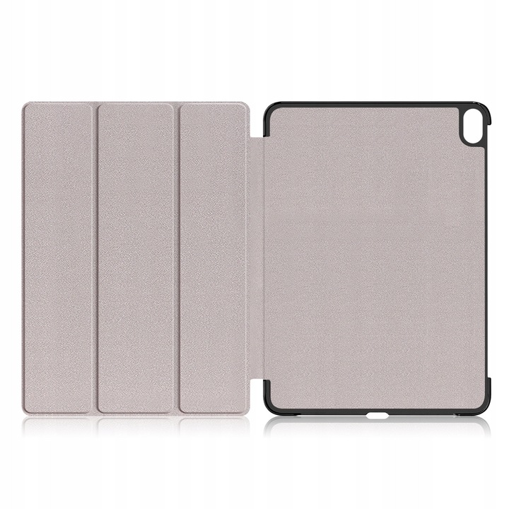 Etui Smart Cover pentru Apple iPad AIR 4/5 10.9" 2020/2021/2022, gri, protectie completa, suport ajustabil