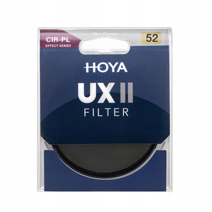 Filtru polaryzator Hoya PL-CIR UX II 52mm, negru