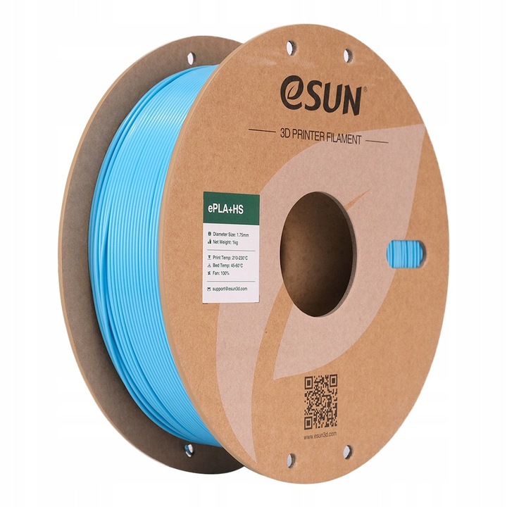 Filament 3D eSun PLA+HS 1.75mm 1kg Space Blue