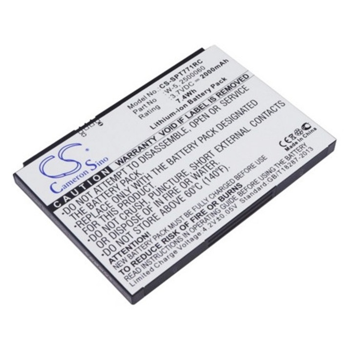 Cameron sino li-ion akkumulátor, 3.7v, 2000mAh, kompatibilis at&t w-5 -vel