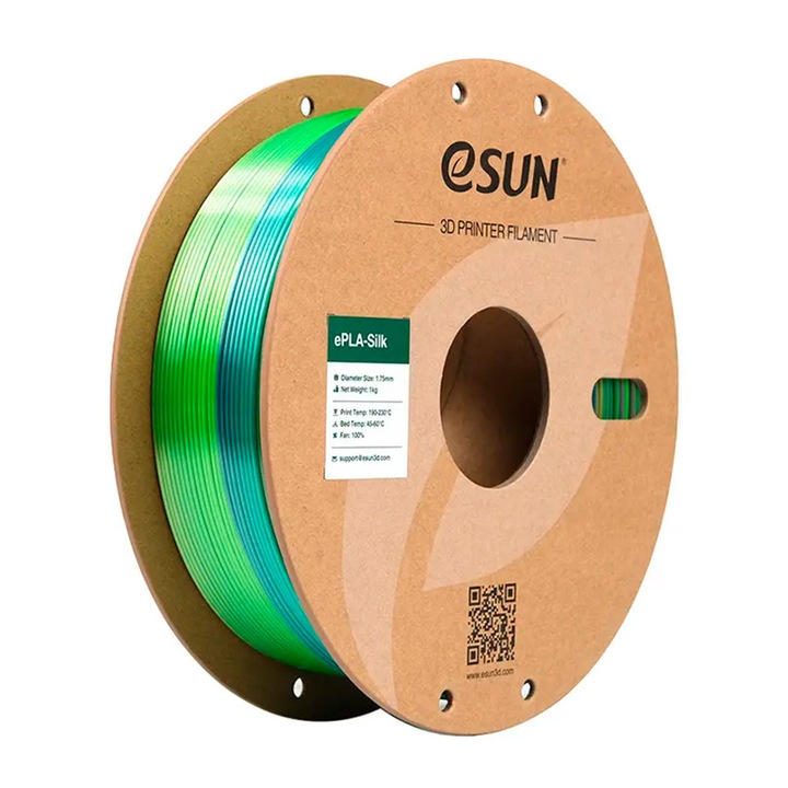 Filament 3D eSUN ePLA-Silk 1.75mm 1kg multicolor