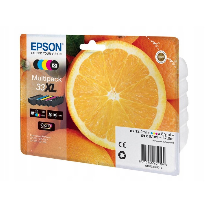 Epson T3357 tintapatron készlet, 5 szín, 47ml