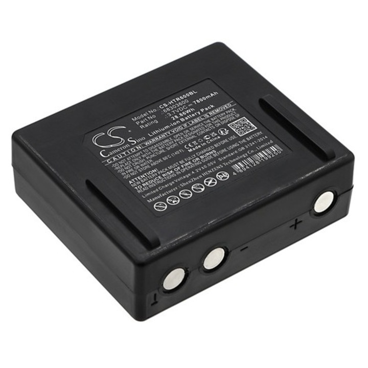 Cameron sino li-ion akkumulátor, 3.7v, 7800mAh, kompatibilis hetronic 68303600 -vel