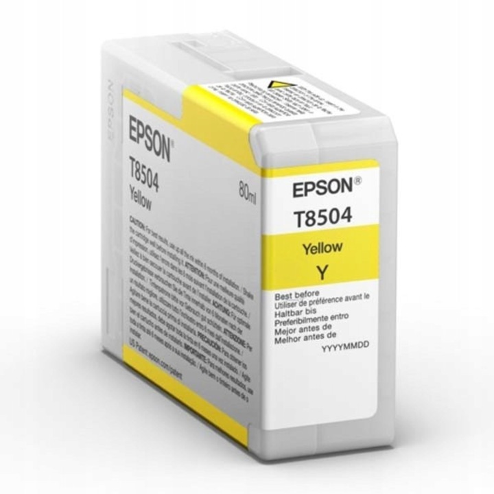 Eredeti EPSON T8504 sárga tintapatron