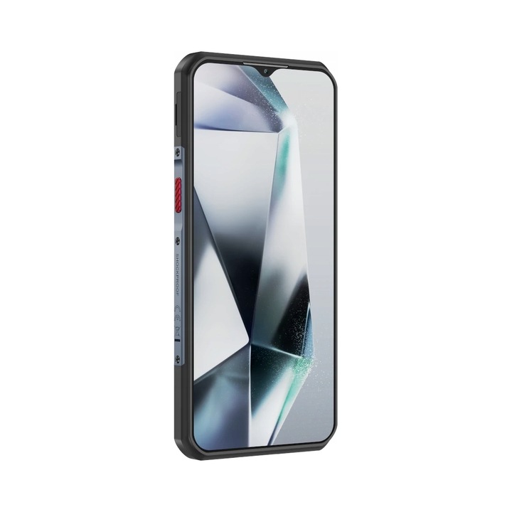 Telefon mobil AGM X6 Phantom, Transparent, 5G, 6.78" FHD+, 8GB RAM, 128GB ROM, Android 14, 50MP, Unisoc T750, Masurare temperatura, NFC, 5000mAh, Dual SIM
