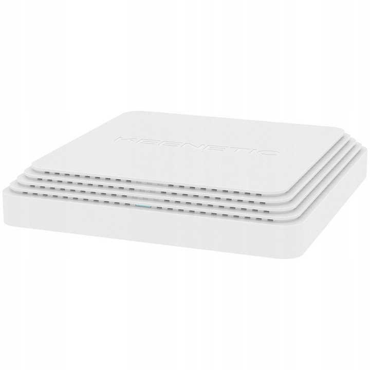 Router Wireless Keenetic Voyager Pro AX1800, Wi-Fi 6, 2x RJ45, Alb, 170x38x170mm