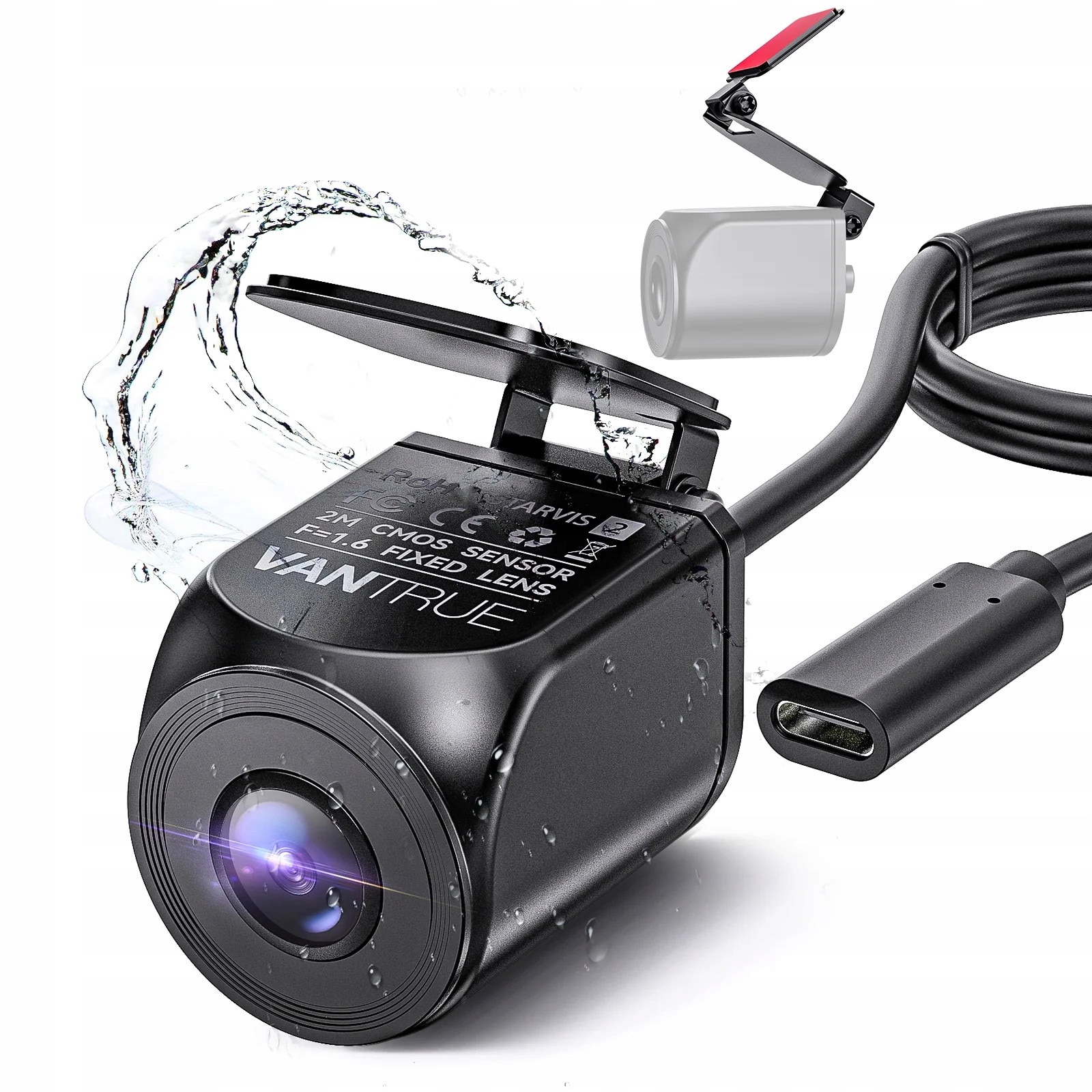 Camera de bord, VanTrue, N4, 2.5K, Negru - eMAG.ro