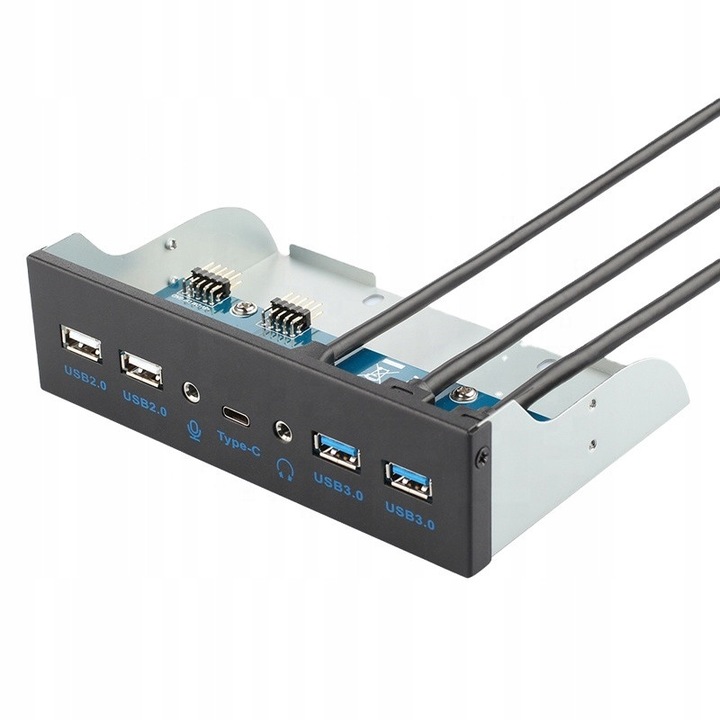 Panou frontal 2x USB3.0 2 USB2.0 Audio USB-C 5.25