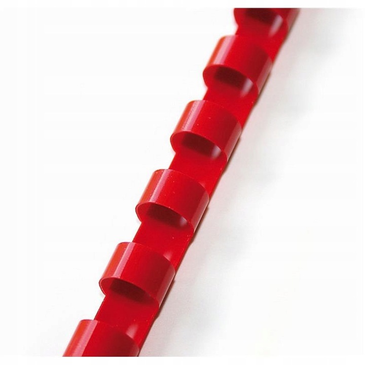 Grzbiety de bindare set 50 buc, 38mm, rosu, A4, plastic