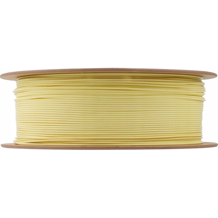 Filament 3D eSun PLA+, 1.75mm, 1kg, rezistent, galben