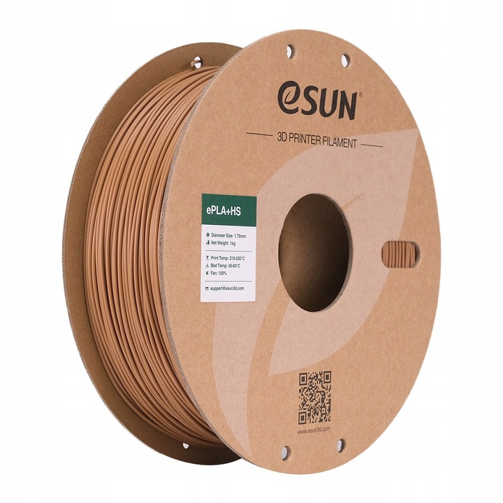 Filament eSun PLA+HS 1.75mm 1kg, bej, consumabile 3D