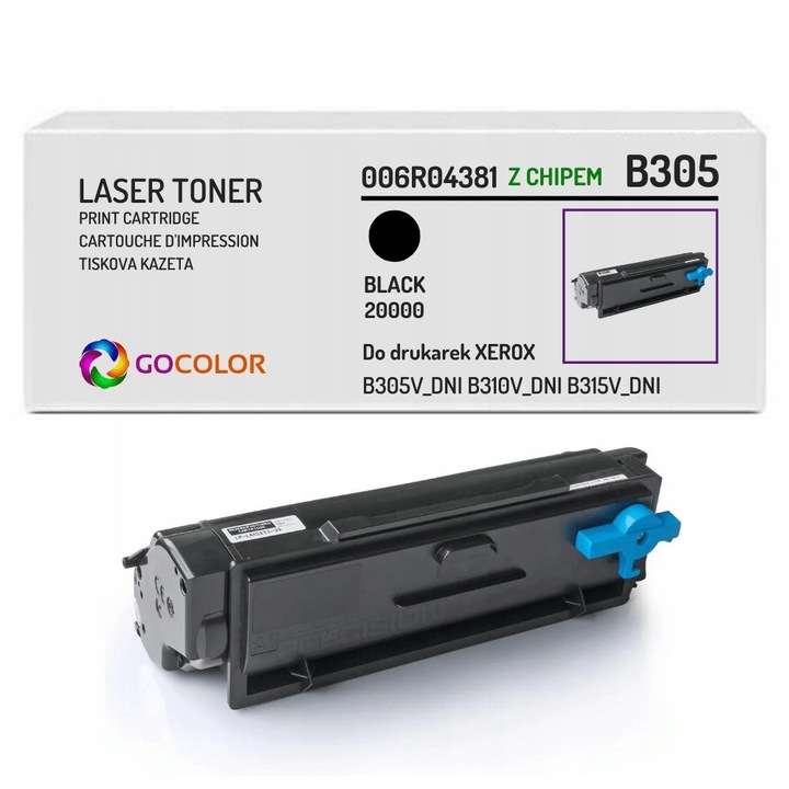Тонер за лазерен принтер Gocolor B305, съвместим с Xerox B315V_DNI, B305V_DNI, B310V_DNI