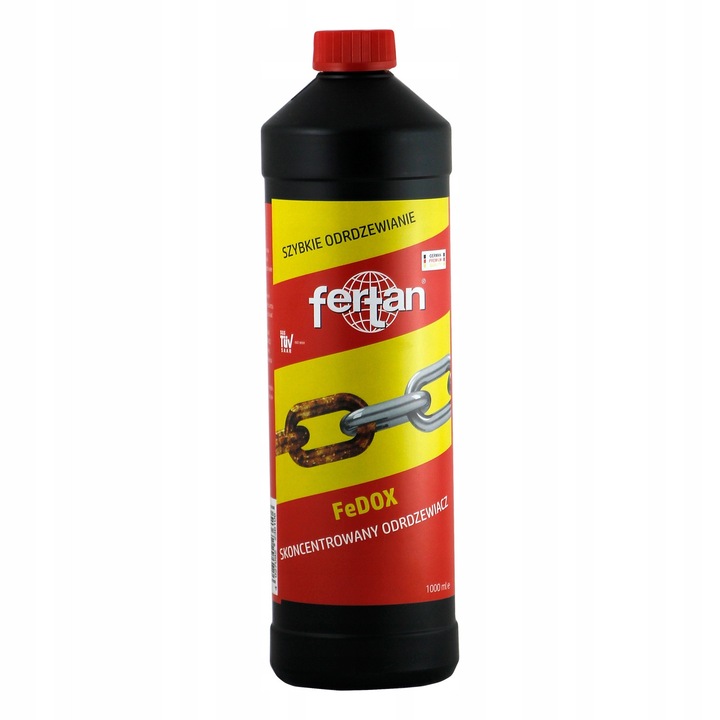 Solutie de indepartare a ruginii pentru interiorul rezervoarelor Fertan, 1L