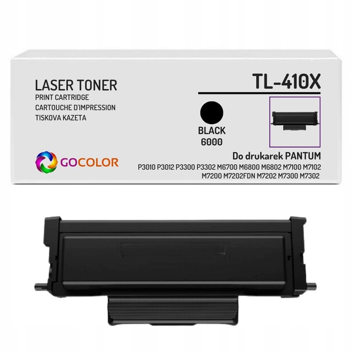 Toner Gocolor TL-410X compatibil Pantum, 6000 pagini, set