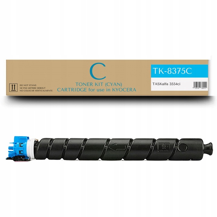 Тонер Gocolor TK8375C Cyan съвместим с Kyocera TASKalfa 3554, 20.000 страници