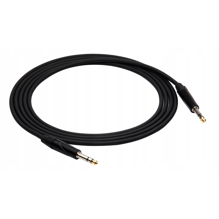 Red's Music MC1650 audio/mikrofon kábelek, jack 6,3 sztereó - jack 6,3 sztereó, 5m, többszínű