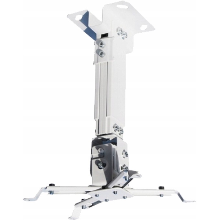 SUPORT PLAFON PENTRU PROIECTOR KAUBER UP 26-35 cm ALB