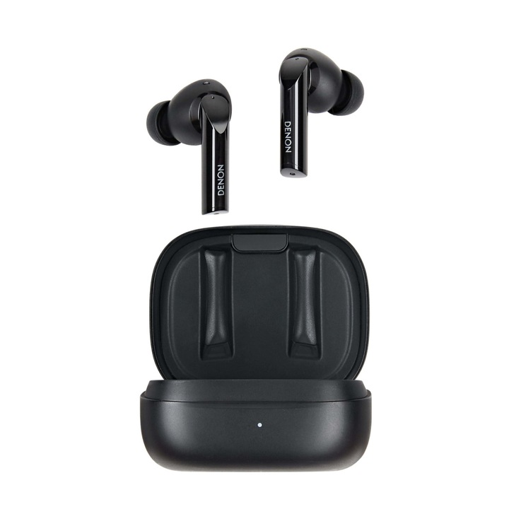 Casti wireless Denon AH-C840NCW, reducere zgomot, IPX4, negru, set complet