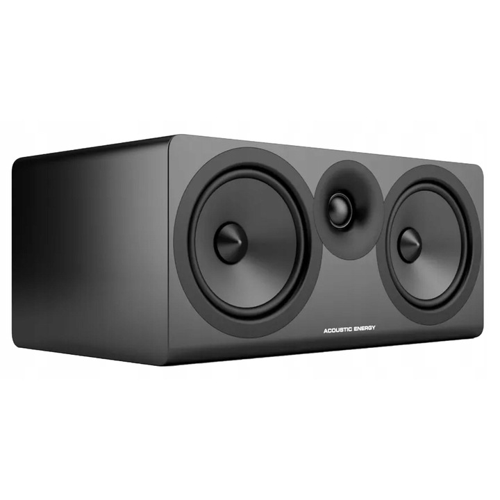 Coloana centrala Acoustic Energy AE107 MK2, 2-way, 55-26000 Hz, 6 Ohm, 380x175x250 mm, Neagra