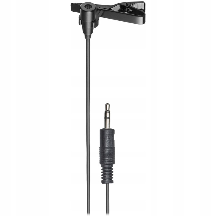 Микрофон тип брошка Audio-Technica ATR3350X, 3м, всепосочен, с щипка, 6гр