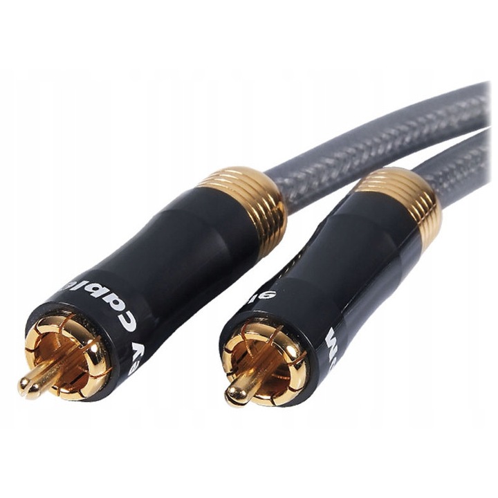 Monkey Cable Clarity RCA-RCA koaxiális kábel, 1m, 75 Ohm, RFI/EMI védelem