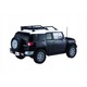 Set modell műanyag Toyota FJ Cruiser Előre festett fekete 1:24, Fujimi, ragasztó és festékek nélkül