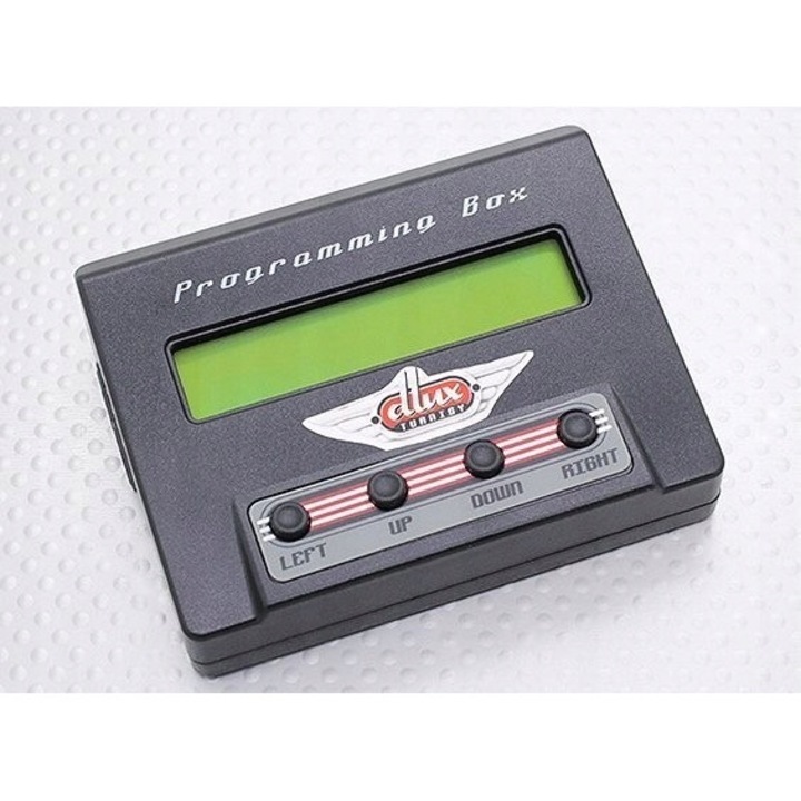 Turnigy dlux ESC programozó doboz, adatnaplózó funkcióval, 2.5-3.5V, 8x16kHz