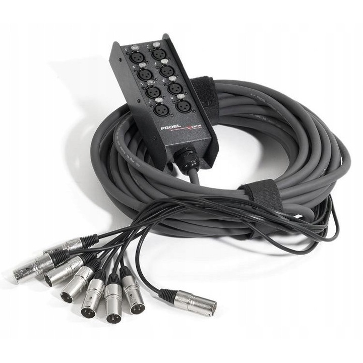 Proel EBN8 XLR - XLR kábel, 15m, fekete