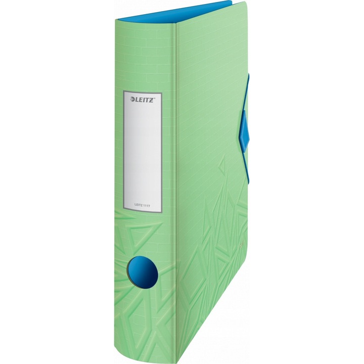 Dosar A4 Leitz, 65mm, verde, 350 foi